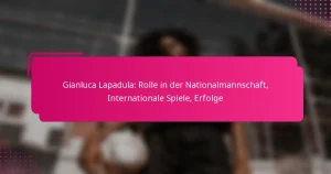 Gianluca Lapadula: Rolle in der Nationalmannschaft, Internationale Spiele, Erfolge
