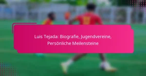 Luis Tejada: Biografie, Jugendvereine, Persönliche Meilensteine
